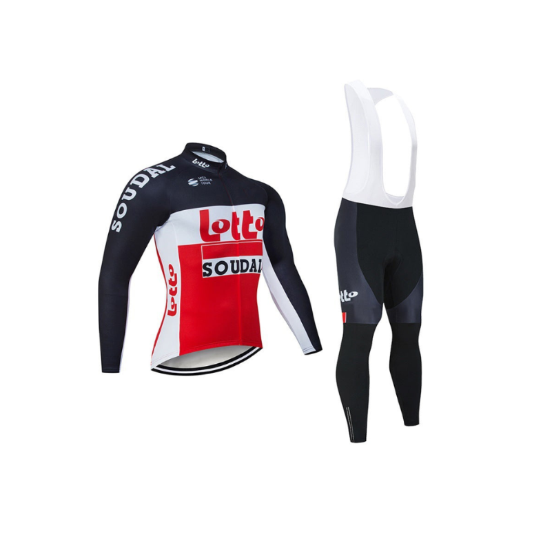 Teams - Pro-Radsportler mit Langärmeln