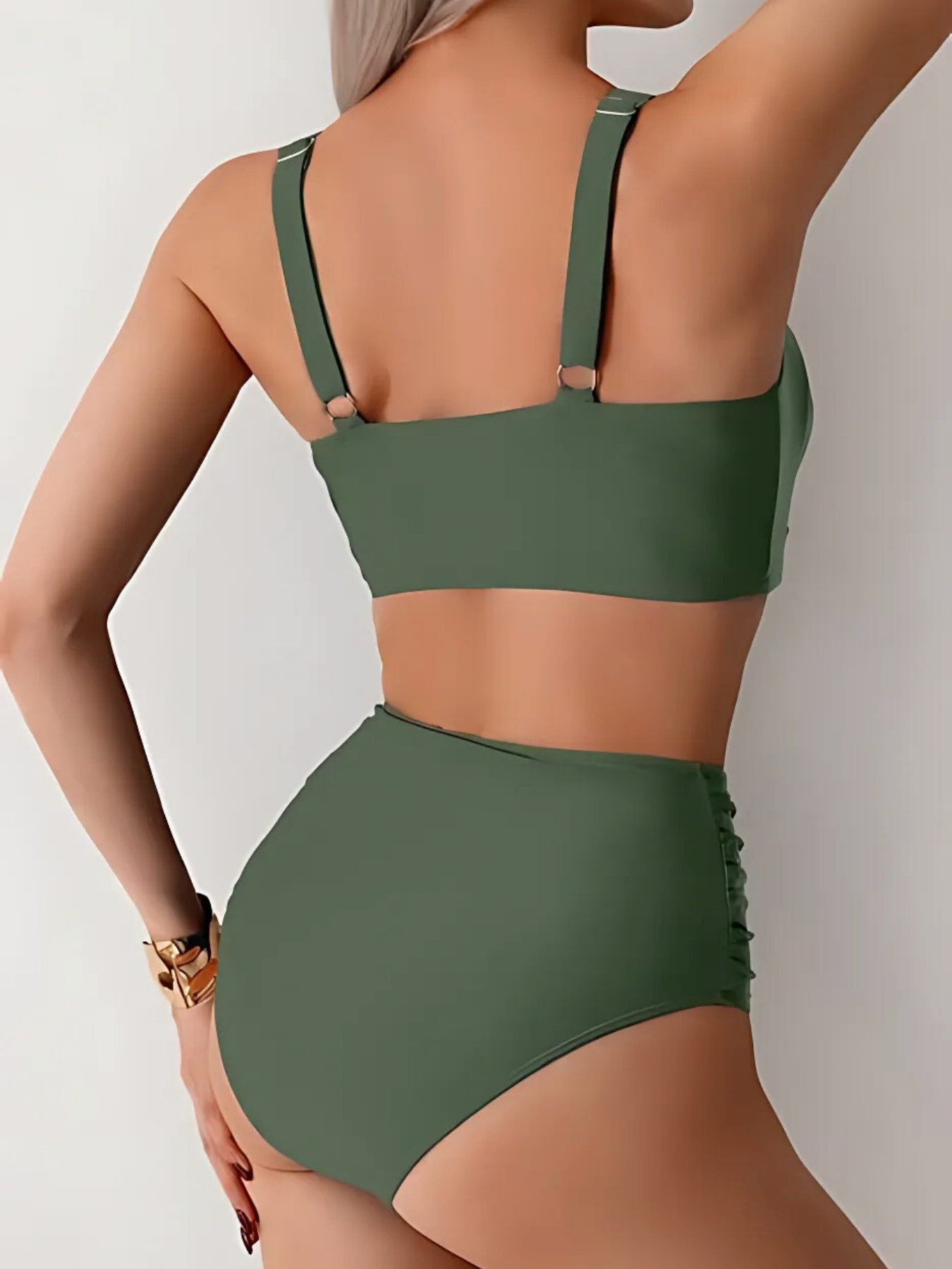 Nolwenn | Bandeau-Bikini mit Volants