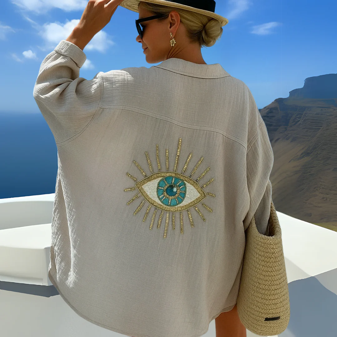 Solène | Leichte Bluse im Boho-Chic-Stil
