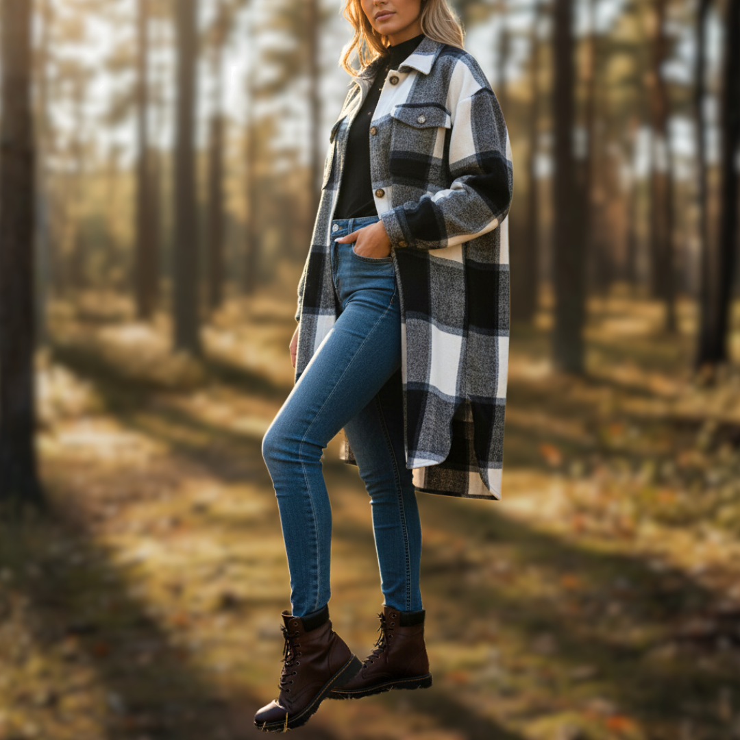 Nora Shacket - nordisk komfort i varje söm