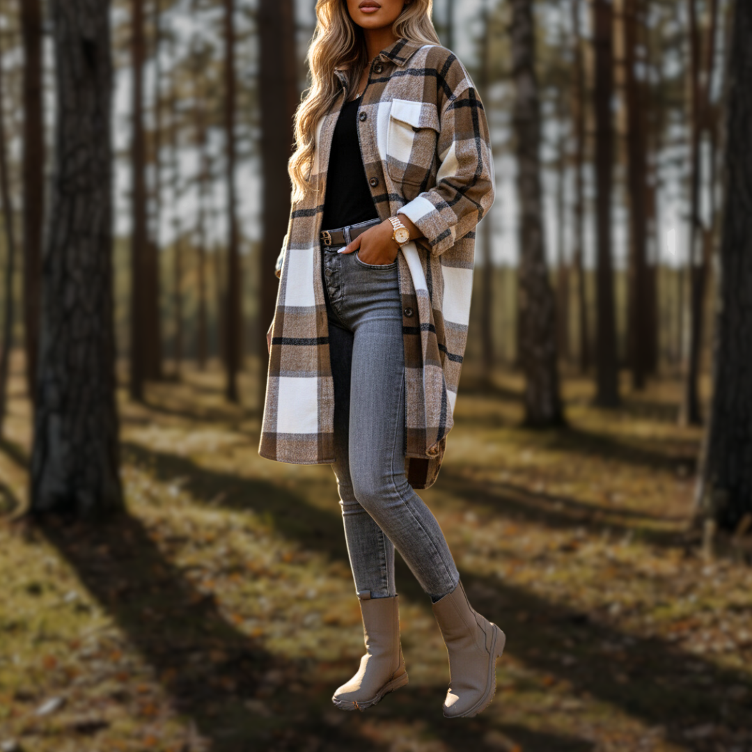 Nora Shacket - nordisk komfort i varje söm