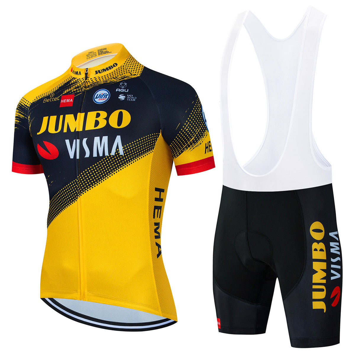 Jumbo Visma - Professionelles Radsport-Set