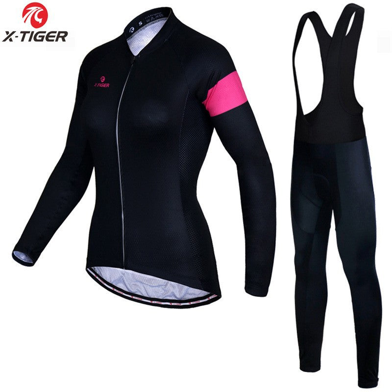 X-Tiger - Damen Langarm-Radsport-Set