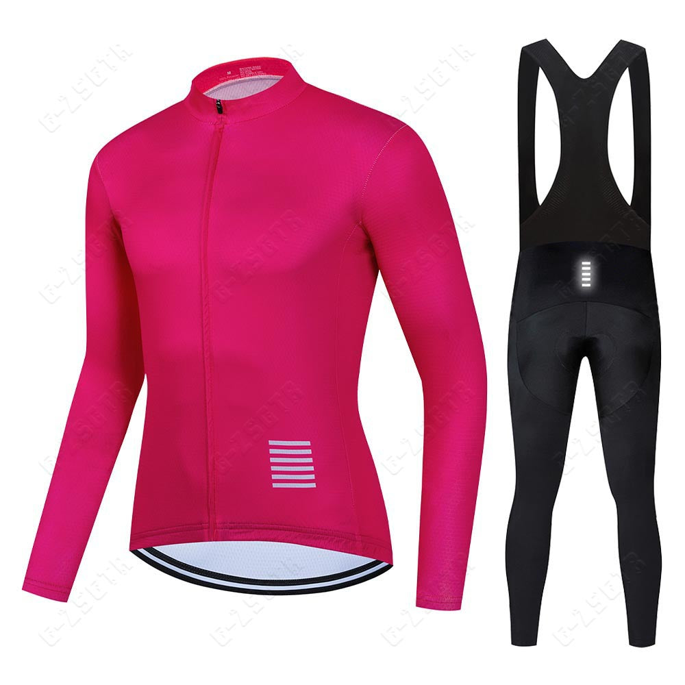 Langarm-Radsport-Set