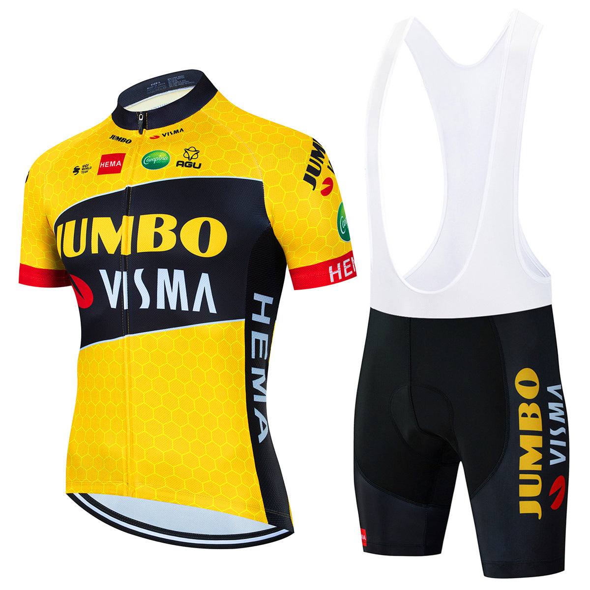 Jumbo Visma - Professionelles Radsport-Set