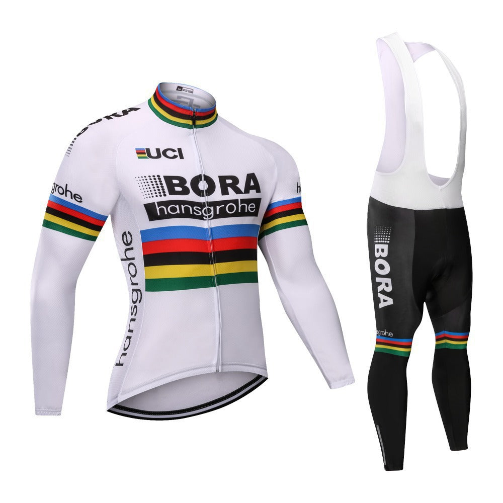 Bora – Langarm-Radsport-Bekleidungs-Professionelles Set