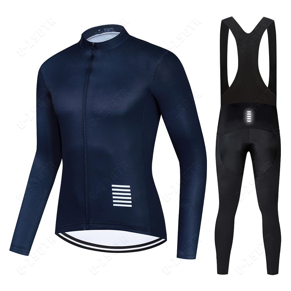 Professionelles Langarm-Radsport-Bekleidungs-Set
