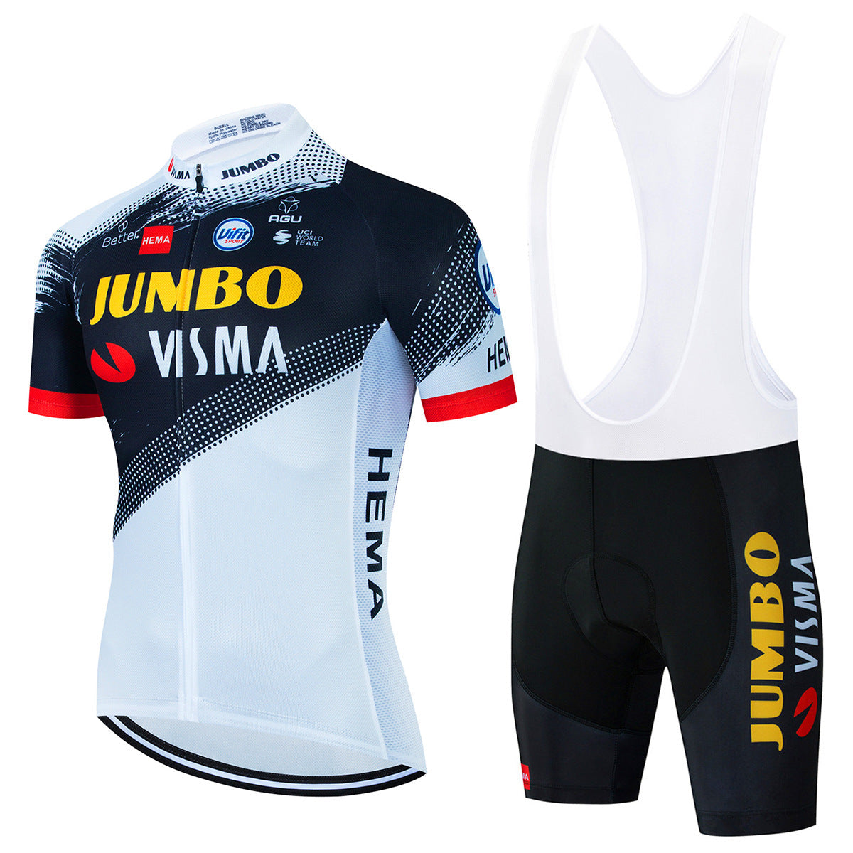 Jumbo Visma - Professionelles Radsport-Set