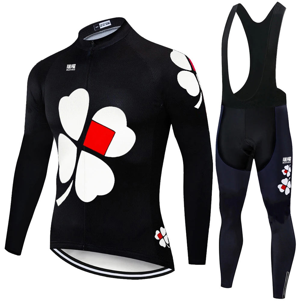 FDJ - Langarm-Professionelles Radsport-Set