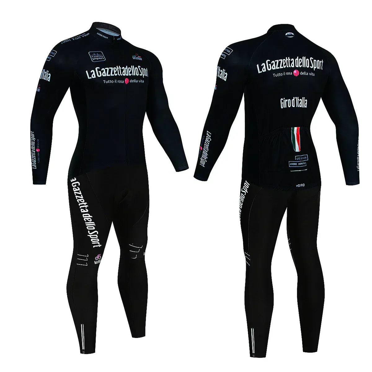 Giro d'Italia - Langarm-Professionelles Radsport-Set