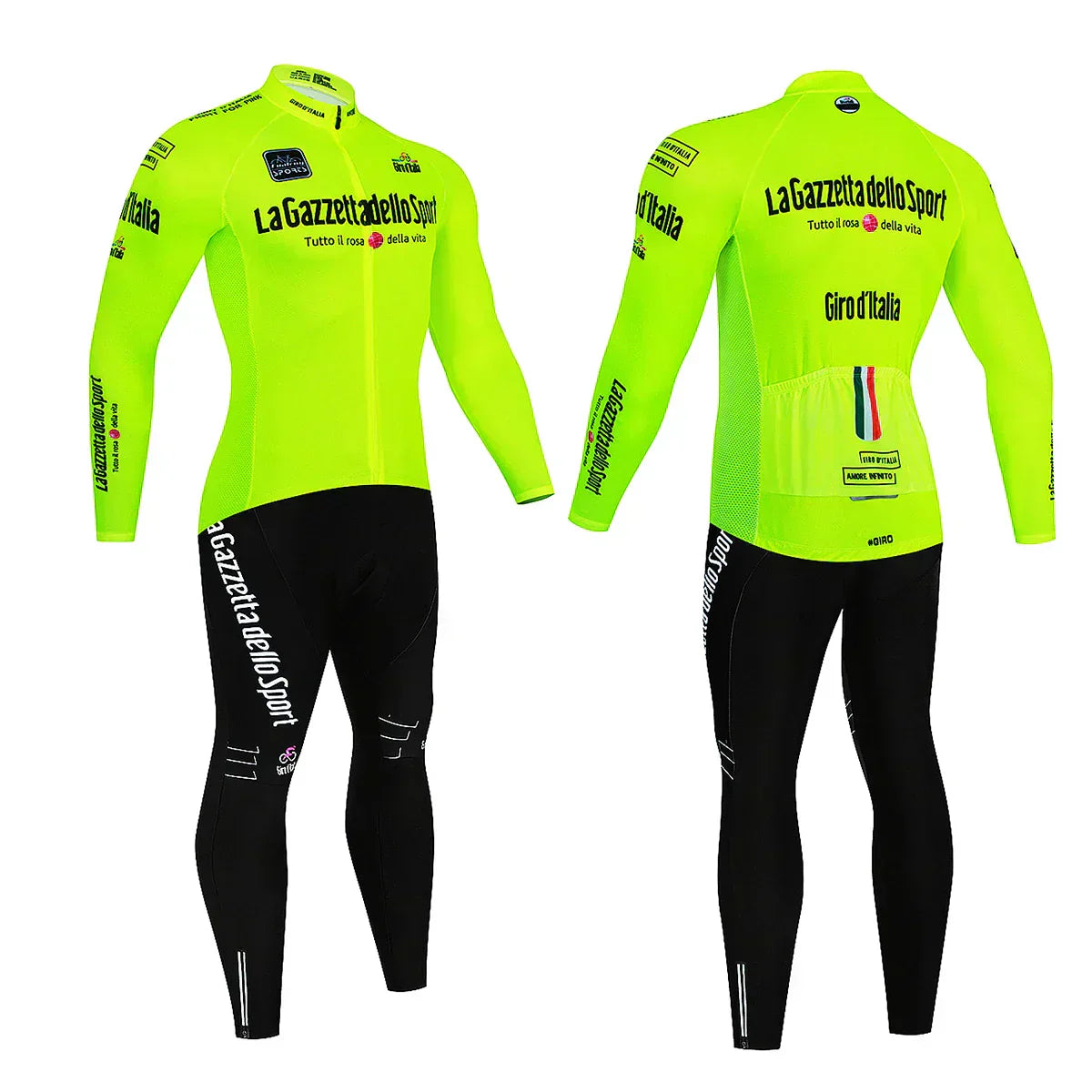 Giro d'Italia - Langarm-Professionelles Radsport-Set