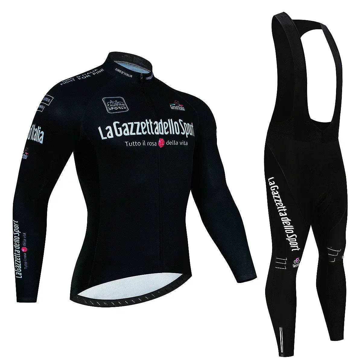 Giro d'Italia - Langarm-Professionelles Radsport-Set