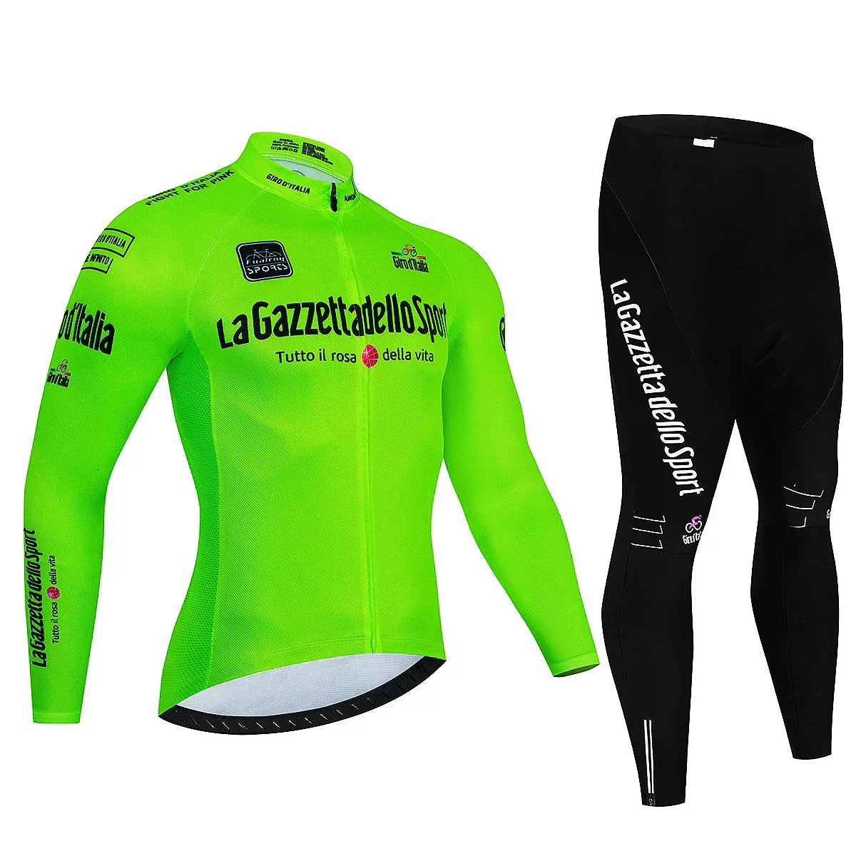 Giro d'Italia - Langarm-Professionelles Radsport-Set