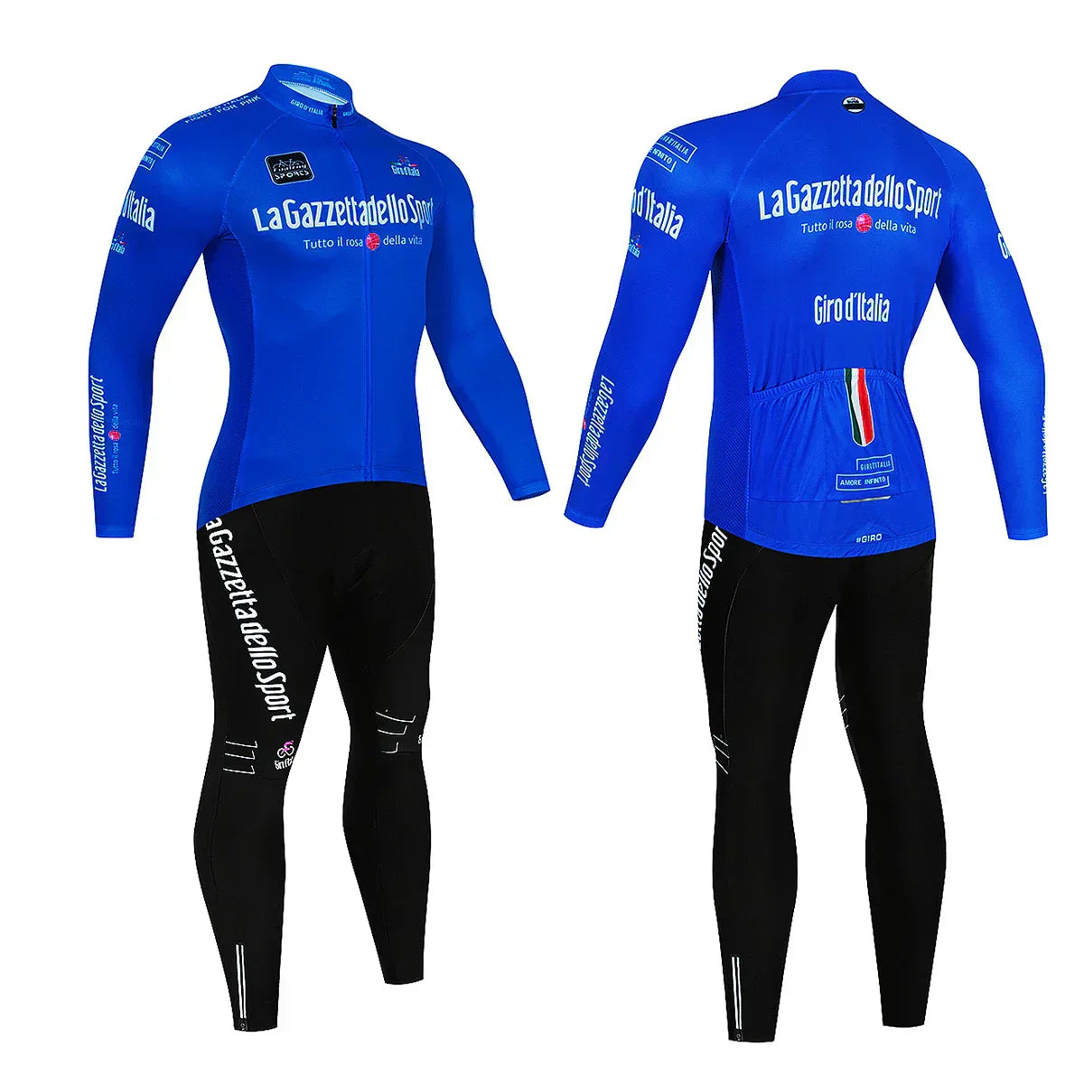 Giro d'Italia - Langarm-Professionelles Radsport-Set