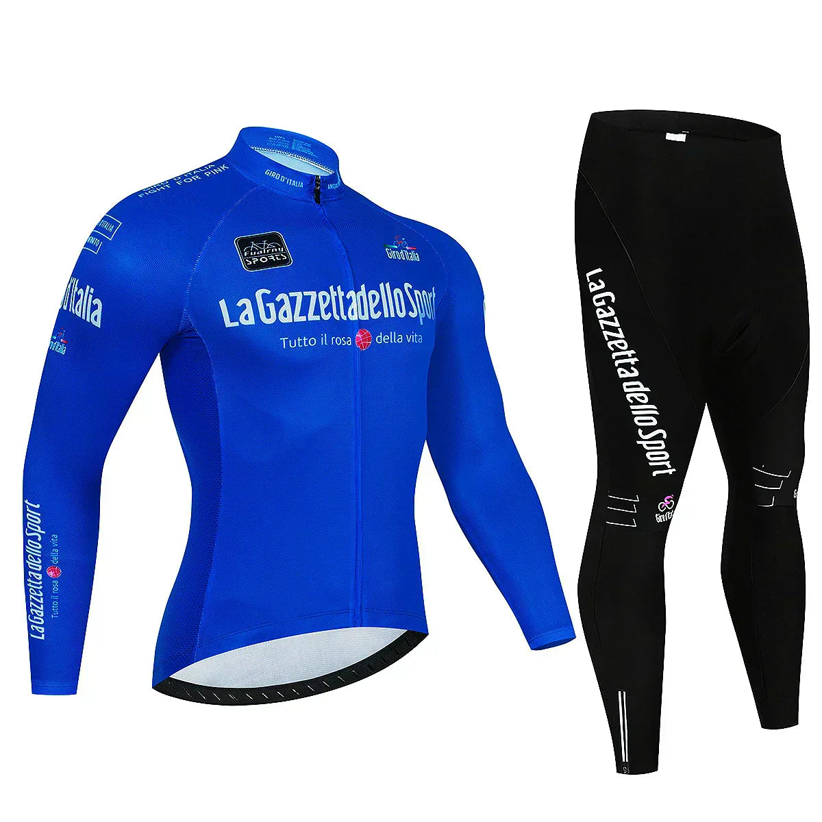 Giro d'Italia - Langarm-Professionelles Radsport-Set