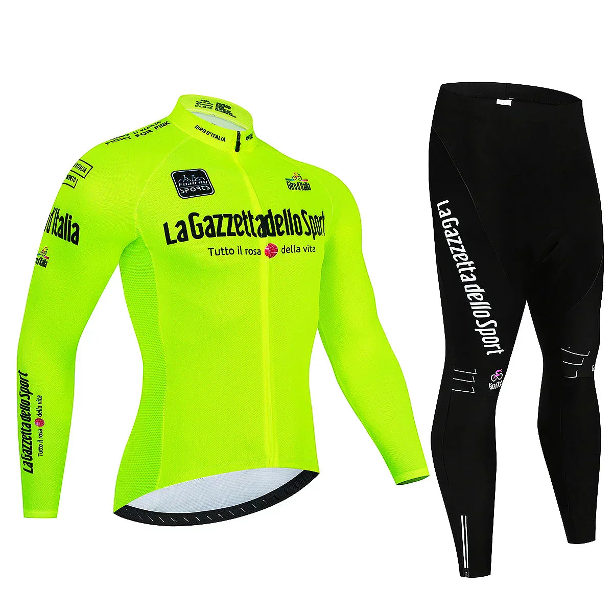 Giro d'Italia - Langarm-Professionelles Radsport-Set
